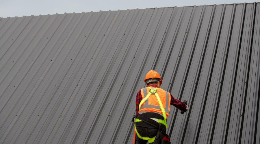 Professional metal roof installation services in Mathews, AL