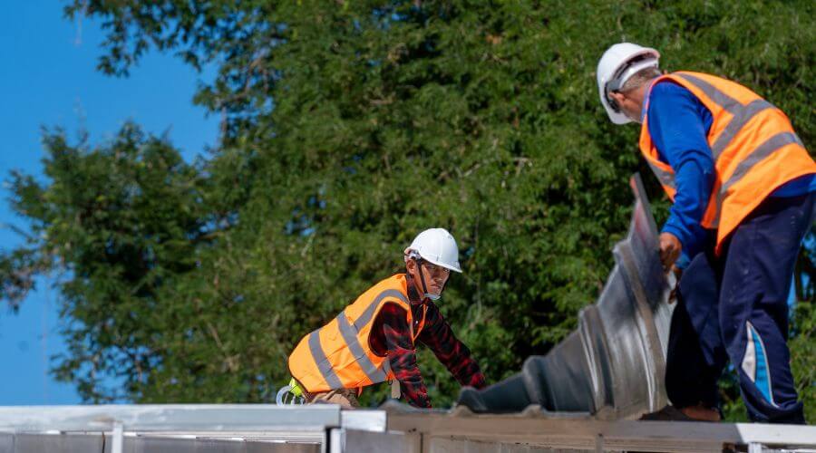 Professional metal roof installation in Mathews, AL